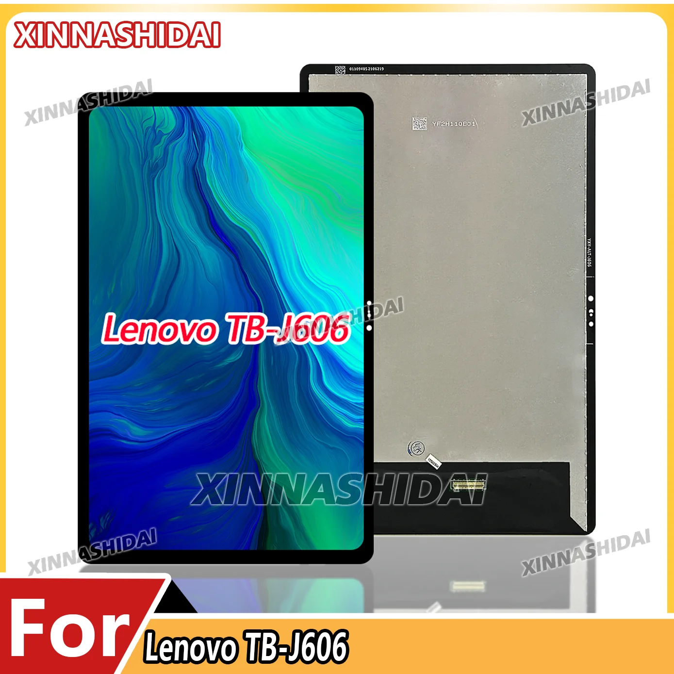 LCD 11" For Lenovo Tab P11 / P11 Plus TB-J606 TB-J606F TB-J606L/N J607 J616 LCD Display Touch Screen Digitizer Assembly
LCD 11" For Lenovo Tab P11 / P11 Plus TB-J606 TB-J606F TB-J606L/N J607 J616 LCD Display Touch Screen Digitizer Assembly