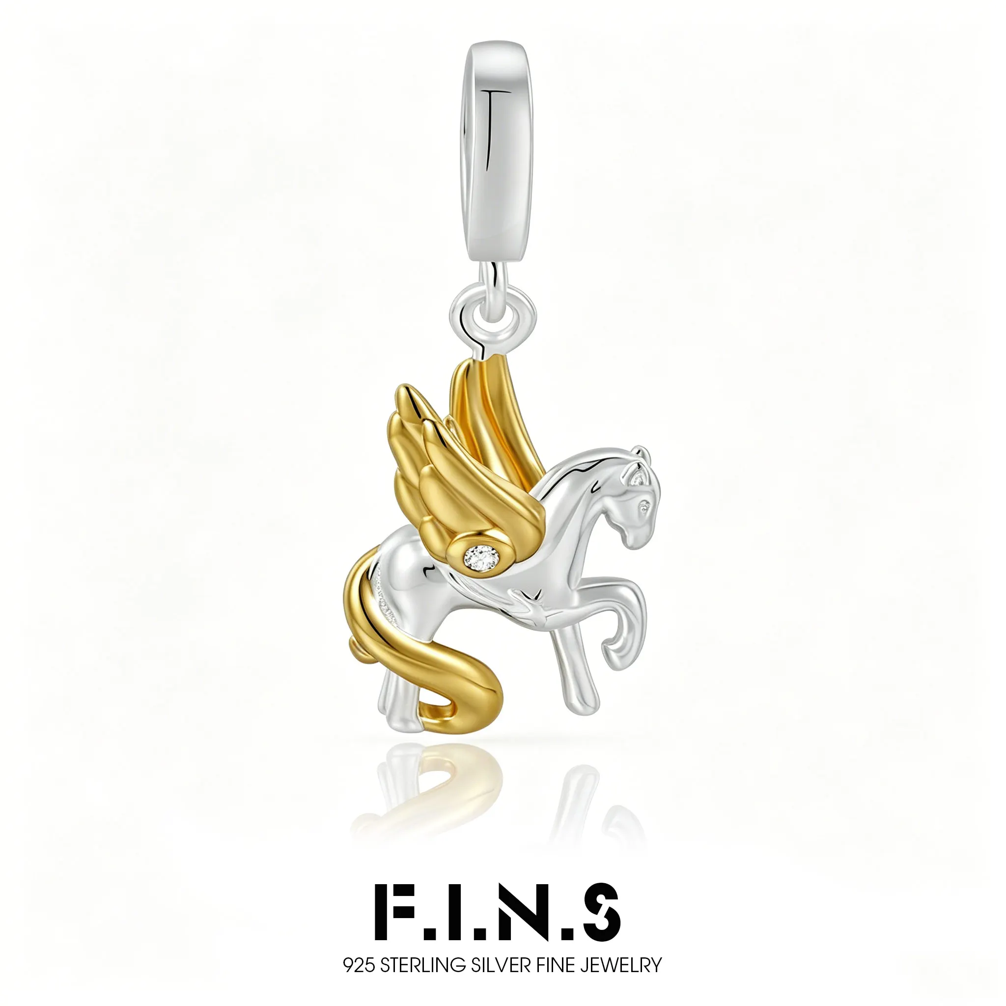 F.I.N.S 925 Sterling Silver Color Collision Horse Pendant Beads Fit Bracelets DIY Birthday Party Jewelry Necklace Accessories
F.I.N.S 925 Sterling Silver Color Collision Horse Pendant Beads Fit Bracelets DIY Birthday Party Jewelry Necklace Accessories