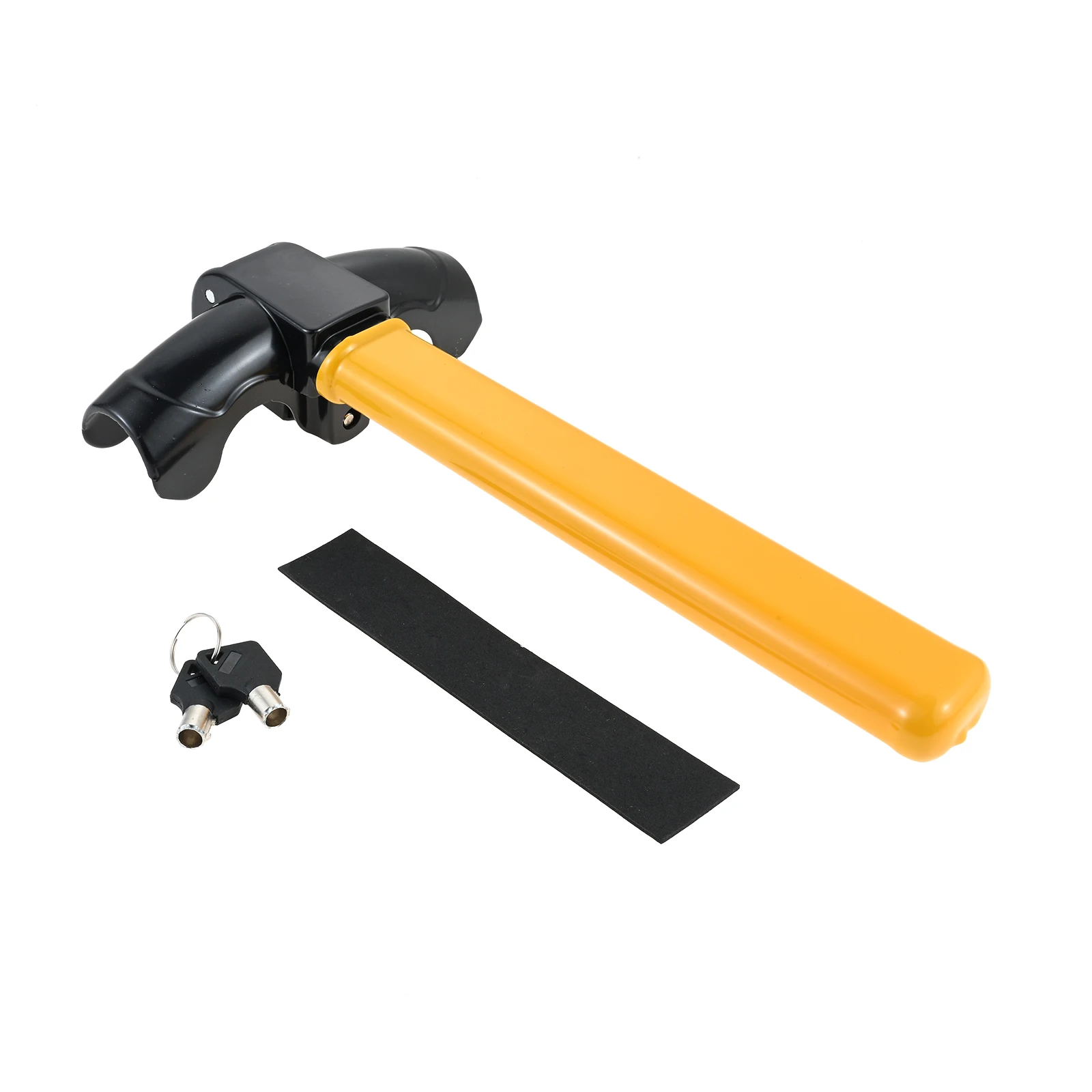 1pc Car Steering Wheel Anti-theft Lock with 2 Keys Iron Fit for Most Steering Wheels Plum Blossom Lock Automobile Accessories
1pc Car Steering Wheel Anti-theft Lock with 2 Keys Iron Fit for Most Steering Wheels Plum Blossom Lock Automobile Accessories