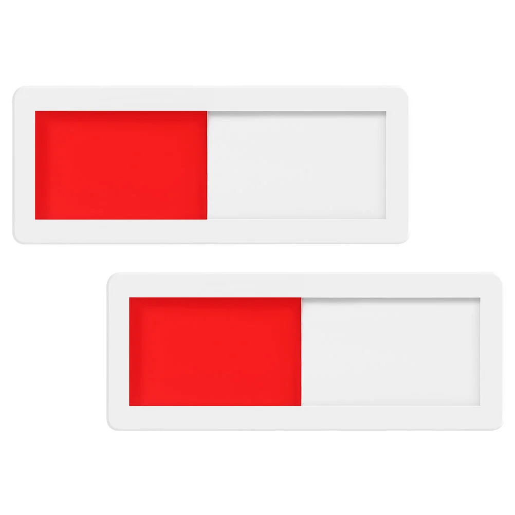 2 Pcs ID Plate Cubicle Occupied Room Signs Session Vacant Slider Privacy Do Not Disturb Indicator Office
2 Pcs ID Plate Cubicle Occupied Room Signs Session Vacant Slider Privacy Do Not Disturb Indicator Office