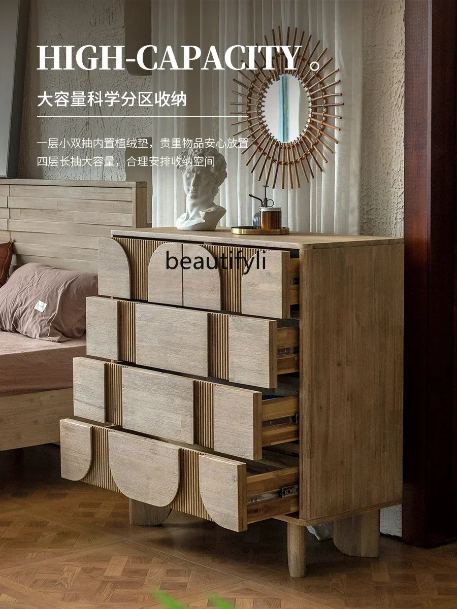 PP Imported solid wood chest storage living room bedside cabinet retro wall drawer locker
PP Imported solid wood chest storage living room bedside cabinet retro wall drawer locker