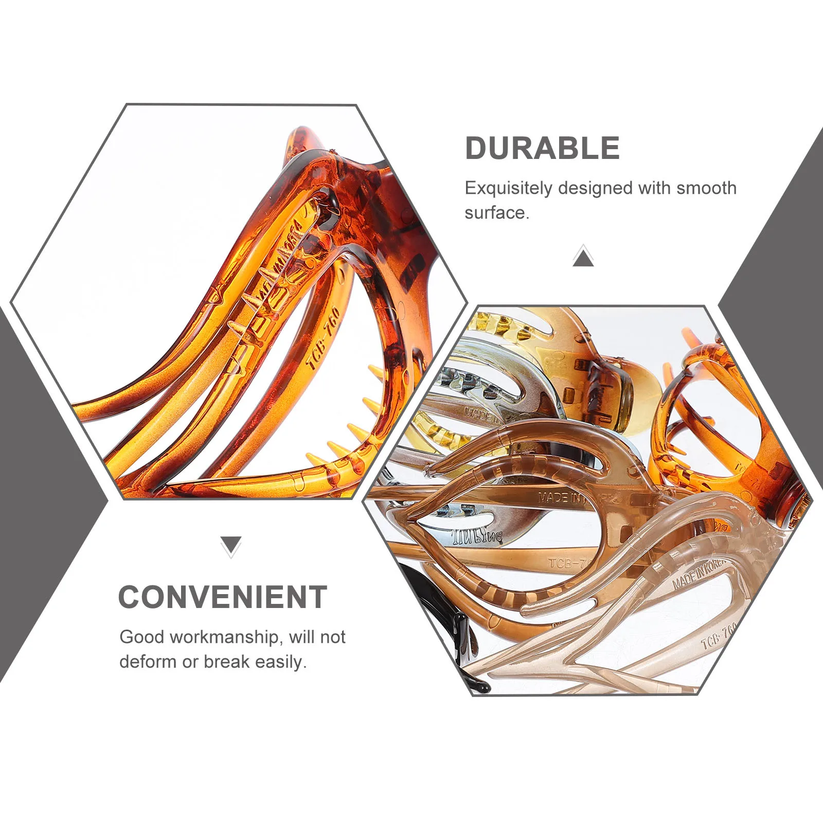6 шт. женские заколки для волос с плоскими когтями, аксессуары для укладки тонких волос, прочные и элегантные зажимы для челюстей, плоский зажим с когтями 
6 шт. женские заколки для волос с плоскими когтями, аксессуары для укладки тонких волос, прочные и элегантные зажимы для челюстей, плоский зажим с когтями
