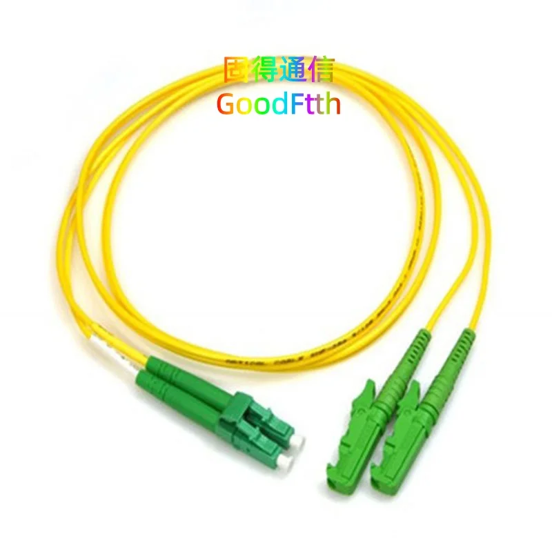 Patch Cord Lead E2000/APC-LC/APC LC/APC-E2000/APC SM Duplex Cable Jumper GoodFtth
Patch Cord Lead E2000/APC-LC/APC LC/APC-E2000/APC SM Duplex Cable Jumper GoodFtth