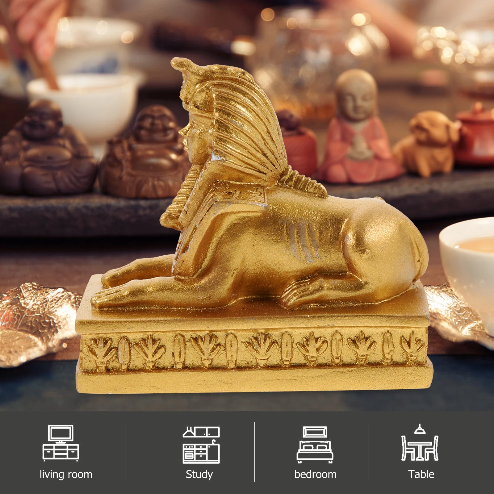 Resin Sphinx Statue Egyptian Lion Man Figure Aquarium Decor Fish Tank Ornament Desktop Decoration Home Office Decorative
Resin Sphinx Statue Egyptian Lion Man Figure Aquarium Decor Fish Tank Ornament Desktop Decoration Home Office Decorative