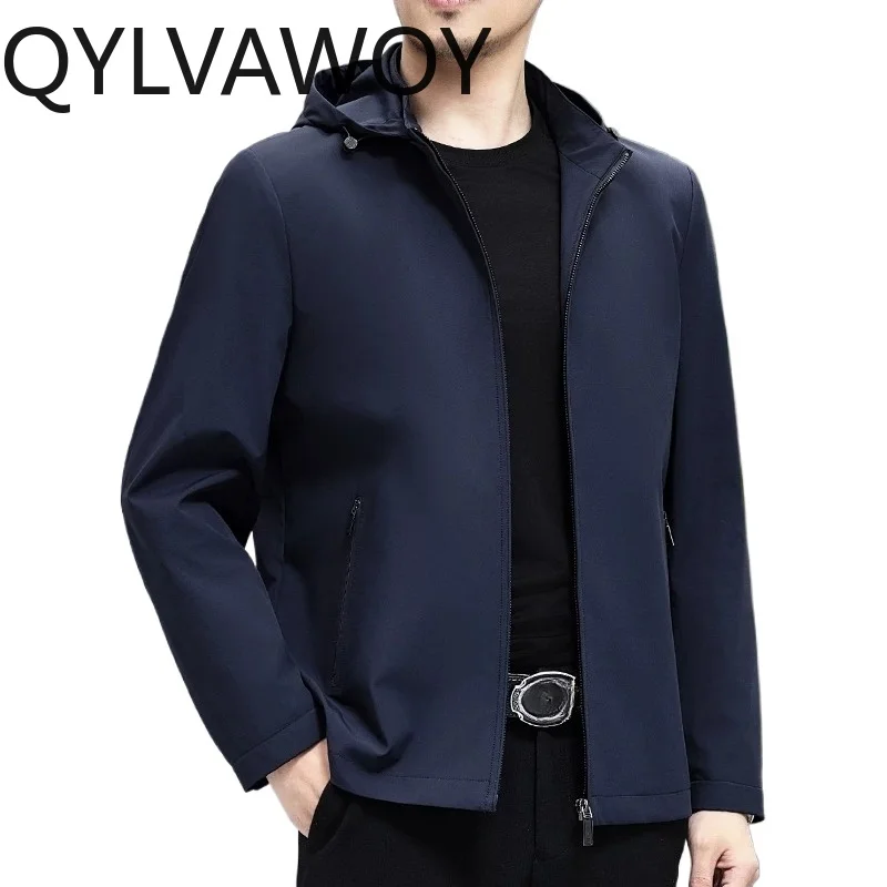 QYLVAWOY Hooded Jacket Man Clothing New Spring Autumn Jackets Casual Coats Solid Jackets for Man Jaqueta Masculina Versatile
QYLVAWOY Hooded Jacket Man Clothing New Spring Autumn Jackets Casual Coats Solid Jackets for Man Jaqueta Masculina Versatile