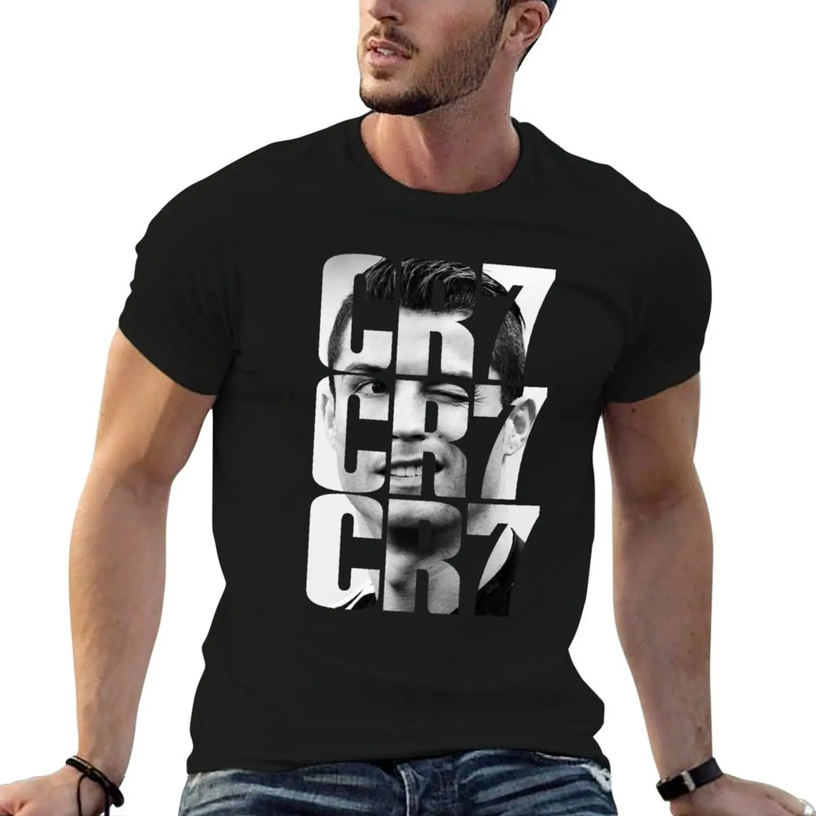 CR7 smile T-Shirt black cotton t-shirt plain for man package cotton t shirts man 100% T-Shirt
CR7 smile T-Shirt black cotton t-shirt plain for man package cotton t shirts man 100% T-Shirt