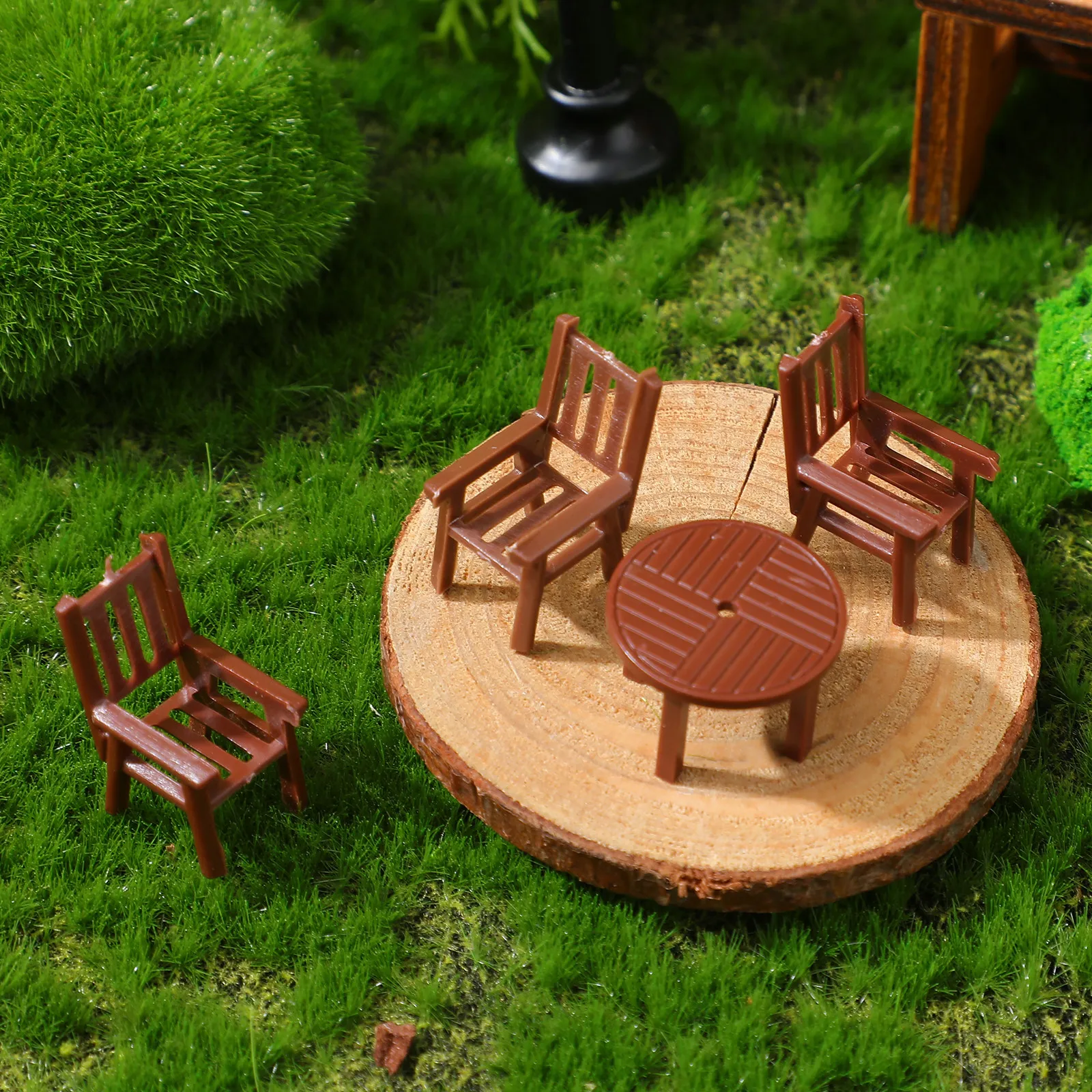 4Sets Mini Table Chair Set Plastic Furniture for Children Playhouse Decor Kids Room Accessory Mini House Furnish
4Sets Mini Table Chair Set Plastic Furniture for Children Playhouse Decor Kids Room Accessory Mini House Furnish