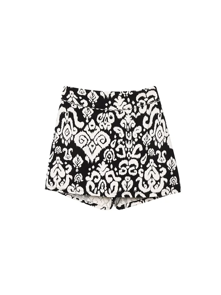 KUCLUT Women Fashion Printed Side Zipper Mini Skirts Shorts Vintage High Waist Female Chic Lady Shorts
KUCLUT Women Fashion Printed Side Zipper Mini Skirts Shorts Vintage High Waist Female Chic Lady Shorts