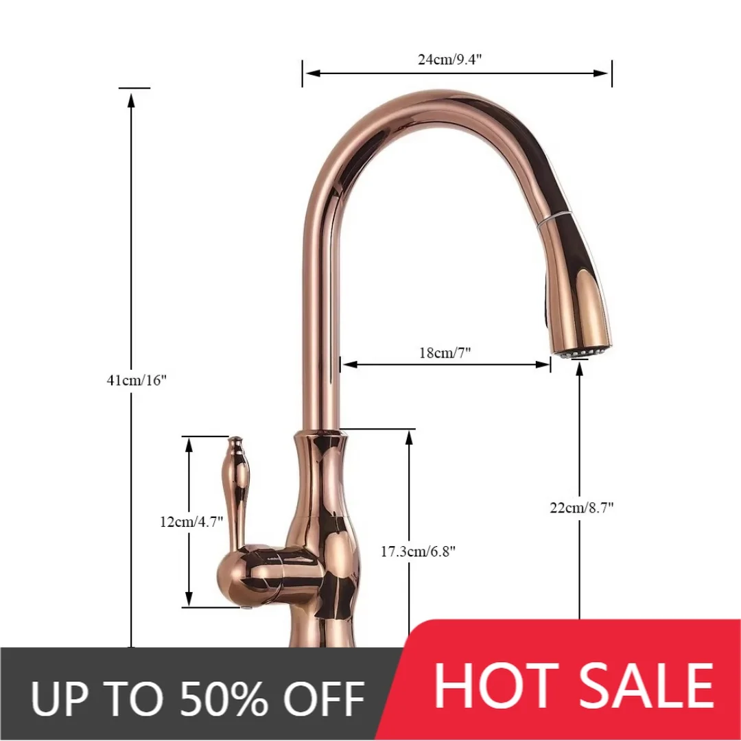 Brushed Nickel Pull Out Kitchen Faucet Brass Hot cold Sink Faucet Tap 360 Degree rotation torneira cozinha mixer tap Kitchen Tap
Brushed Nickel Pull Out Kitchen Faucet Brass Hot cold Sink Faucet Tap 360 Degree rotation torneira cozinha mixer tap Kitchen Tap