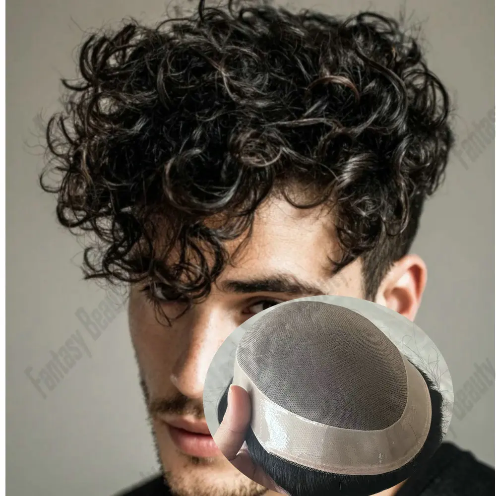 Мужской парик из натуральных кудрявых волос 24/26/28 мм, прочный моно-кружевной основой, с NPU-протезом для волос, система Natural Frontline
Мужской парик из натуральных кудрявых волос 24/26/28 мм, прочный моно-кружевной основой, с NPU-протезом для волос, система Natural Frontline