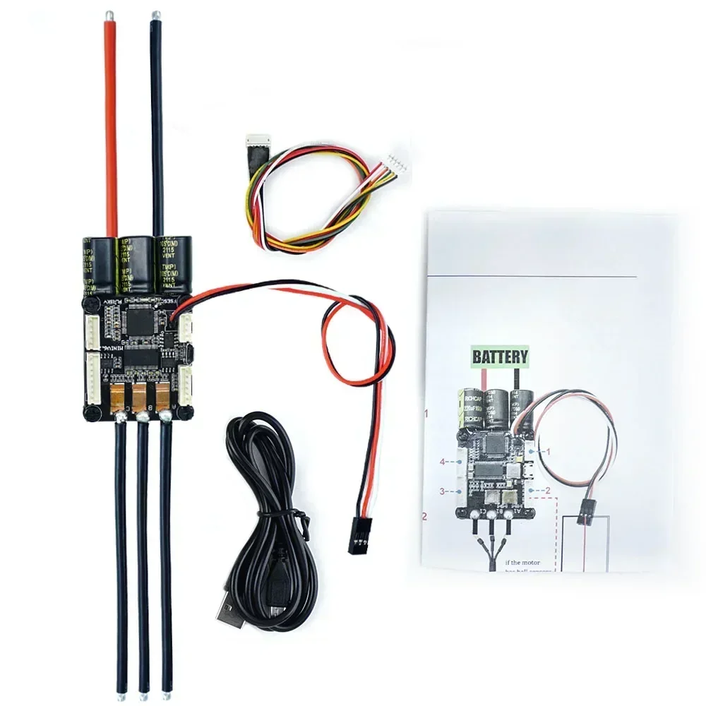 FLIPSKY Mini FSESC6.7 PRO - 70A Base on VESC6.6 with Aluminum Anodized Heat Sink
FLIPSKY Mini FSESC6.7 PRO - 70A Base on VESC6.6 with Aluminum Anodized Heat Sink