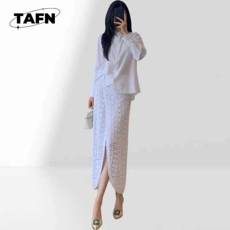 Кашемировая юбка High Street Модный удобный изысканный красивый универсальный маленький уличный дизайн Летний гардеробAG1920 
Кашемировая юбка High Street Модный удобный изысканный красивый универсальный маленький уличный дизайн Летний гардеробAG1920