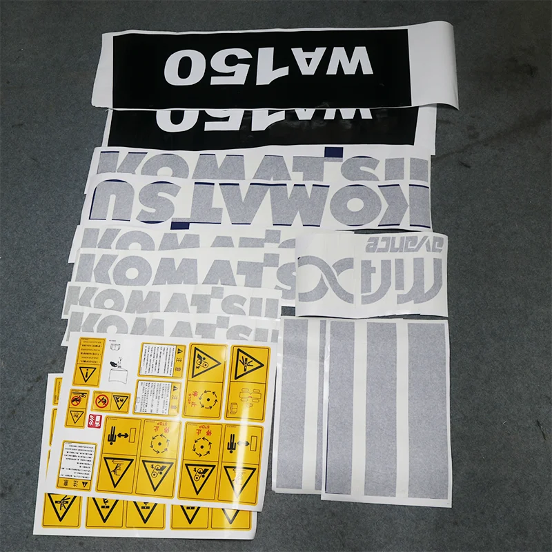 Whole Body Stickers for Komatsu WA150 Decal Loader Decorative Sticker Display Sticker Machinery Parts
Whole Body Stickers for Komatsu WA150 Decal Loader Decorative Sticker Display Sticker Machinery Parts