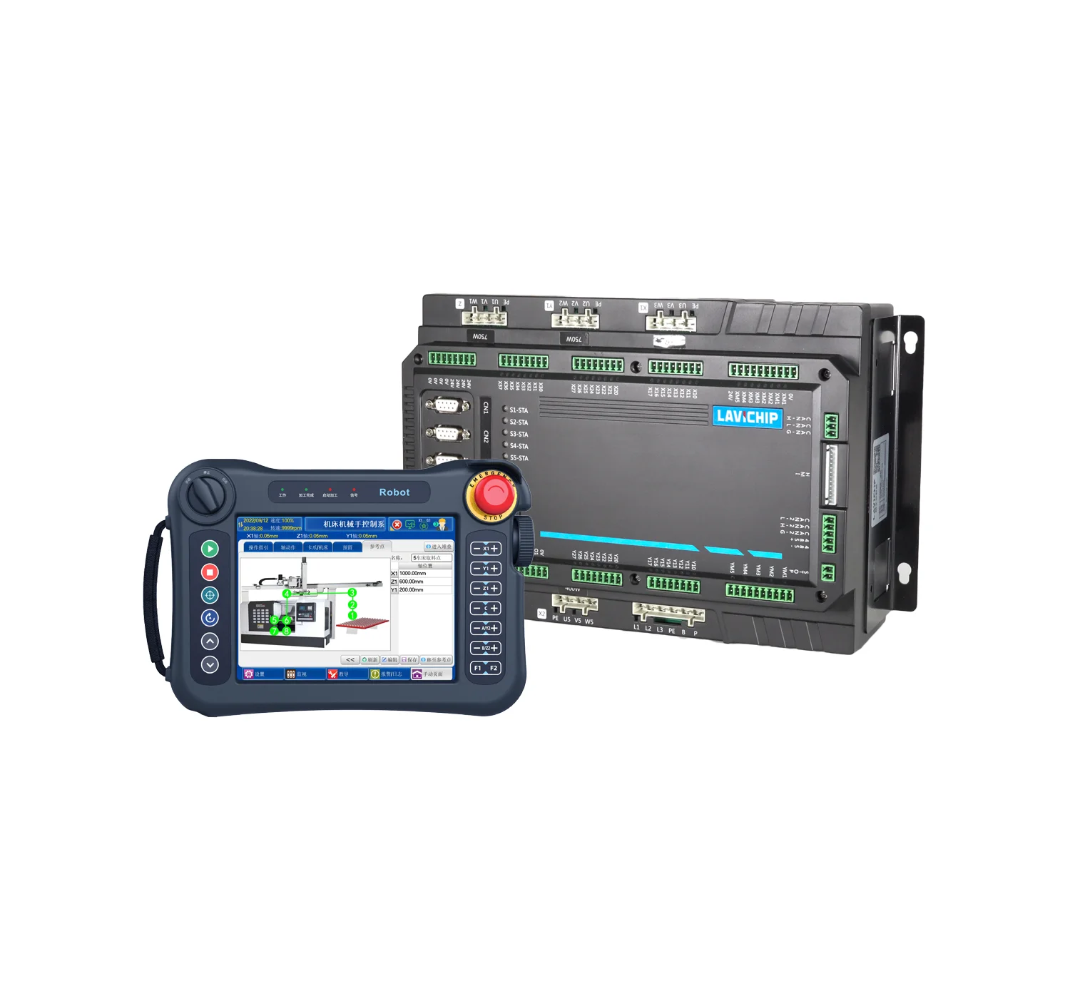 drive and control integrated machine for industrial robot controller system
drive and control integrated machine for industrial robot controller system
