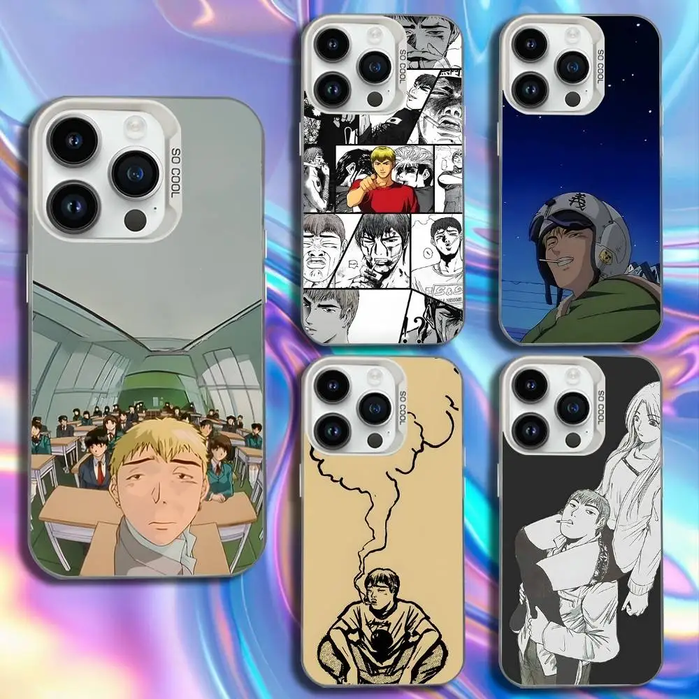 Great Teacher Onizuka GTO Phone Case For iPhone 16,15,14,13,12,11,Mini,Pro,SE,MAX White Matte Shockproof Cover 
Great Teacher Onizuka GTO Phone Case For iPhone 16,15,14,13,12,11,Mini,Pro,SE,MAX White Matte Shockproof Cover