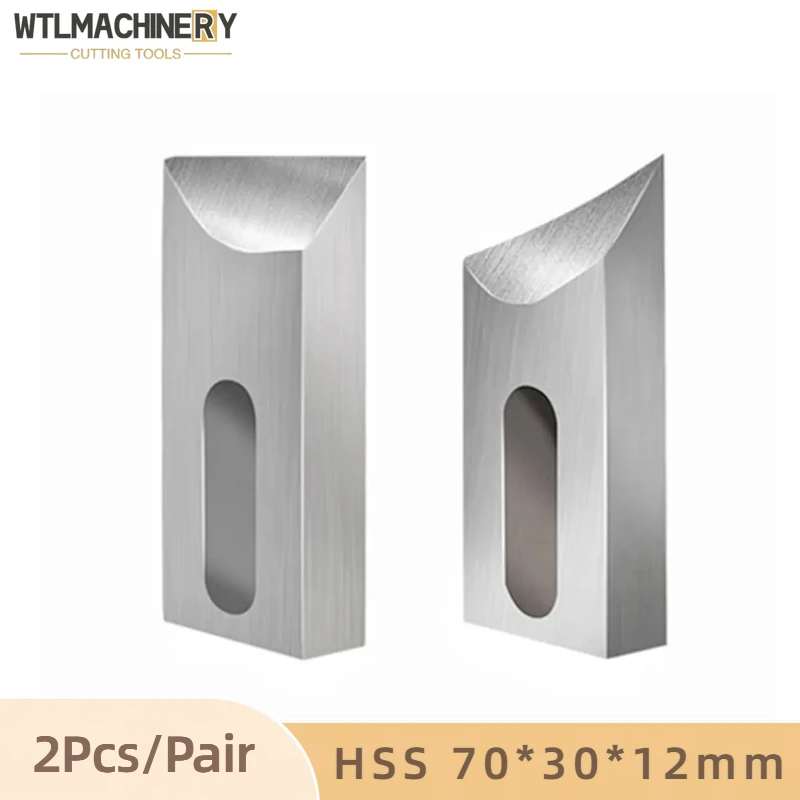 Pair of 2Pcs HSS Wood Stick Milling Cutter Blade For Woodworking Round Rod Making Machine Turning Lathing Forming Tools
Pair of 2Pcs HSS Wood Stick Milling Cutter Blade For Woodworking Round Rod Making Machine Turning Lathing Forming Tools