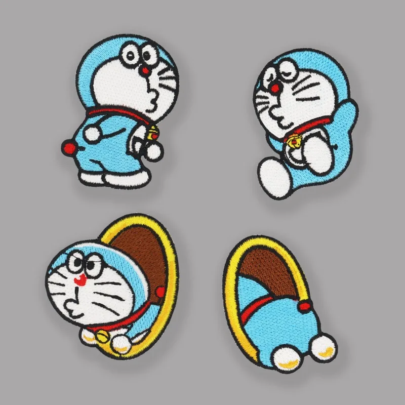 Doraemons Cartoon Embroidery Patches Self-adhesive Clothing Applique Washable Fabric Stickers Fun Pattern Versatile Cloth Decor
Doraemons Cartoon Embroidery Patches Self-adhesive Clothing Applique Washable Fabric Stickers Fun Pattern Versatile Cloth Decor