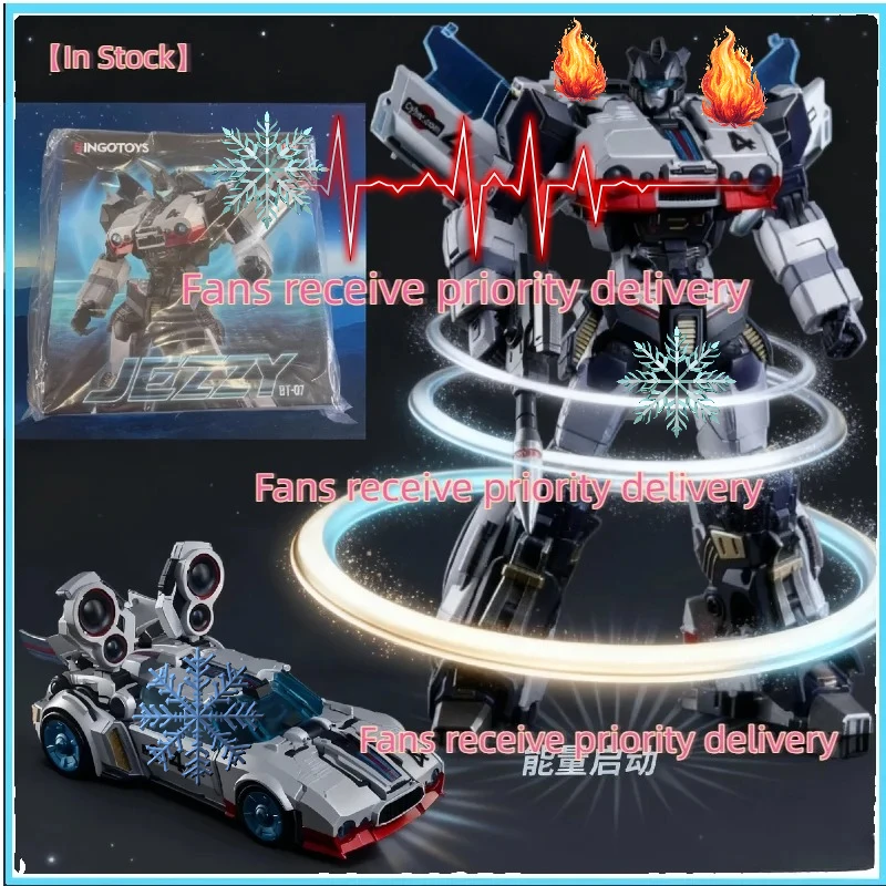 【In Stock】Transformation toys BT-07 BT07 Jezzy G1 Super Car Autobot Toy Action Figure Animation Model Toy Collection Gift
【In Stock】Transformation toys BT-07 BT07 Jezzy G1 Super Car Autobot Toy Action Figure Animation Model Toy Collection Gift