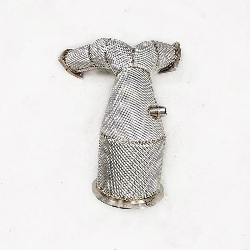 High quality Performance hot sellin 304ss Exhaust Without OPF For Audi S4 S5 B9 Catless Downpipe With Heat Shield Accessories
High quality Performance hot sellin 304ss Exhaust Without OPF For Audi S4 S5 B9 Catless Downpipe With Heat Shield Accessories