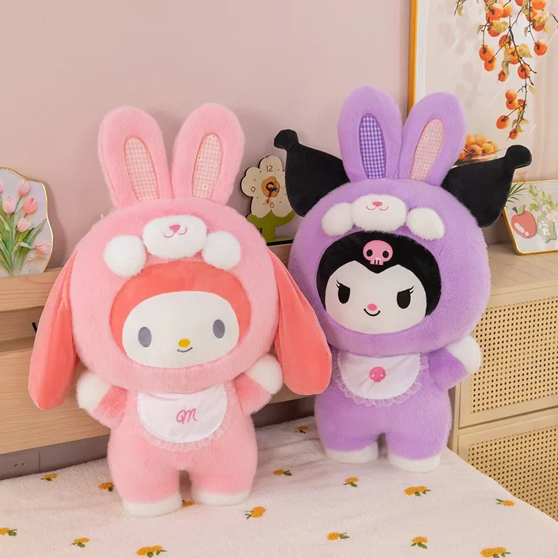 Hot 80cm Big Size Sanrio My Melody Kuromi Plush Toy Kawaii Anime Stuffed Doll Room Deco Plushies Pillow Cute Kids Birthday Gifts
Hot 80cm Big Size Sanrio My Melody Kuromi Plush Toy Kawaii Anime Stuffed Doll Room Deco Plushies Pillow Cute Kids Birthday Gifts