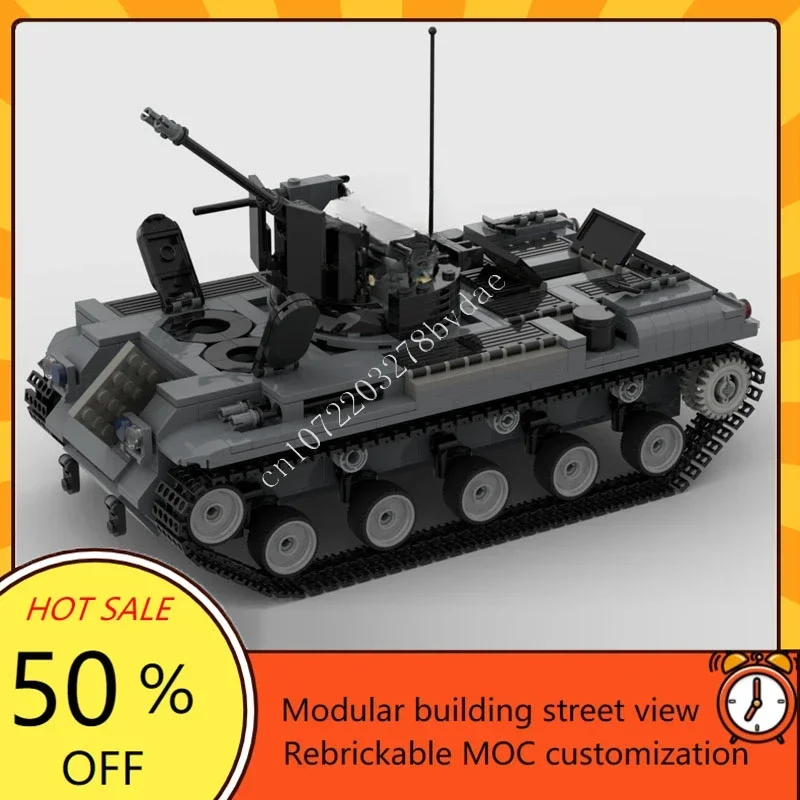 893PCS MOC Weapon Series M42 Duster AA SPG Destroyer Armored Car Model Building Blocks Brick DIY Assembly Toys Xmas Gift
893PCS MOC Weapon Series M42 Duster AA SPG Destroyer Armored Car Model Building Blocks Brick DIY Assembly Toys Xmas Gift