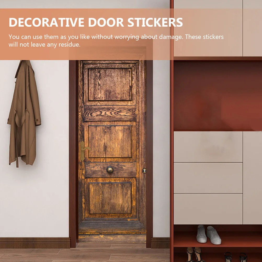 Self Adhesive Door Sticker Waterproof 3D Wall Decals Decorative Detachable Art Door Sticker Art Home Stickers Modern
Self Adhesive Door Sticker Waterproof 3D Wall Decals Decorative Detachable Art Door Sticker Art Home Stickers Modern
