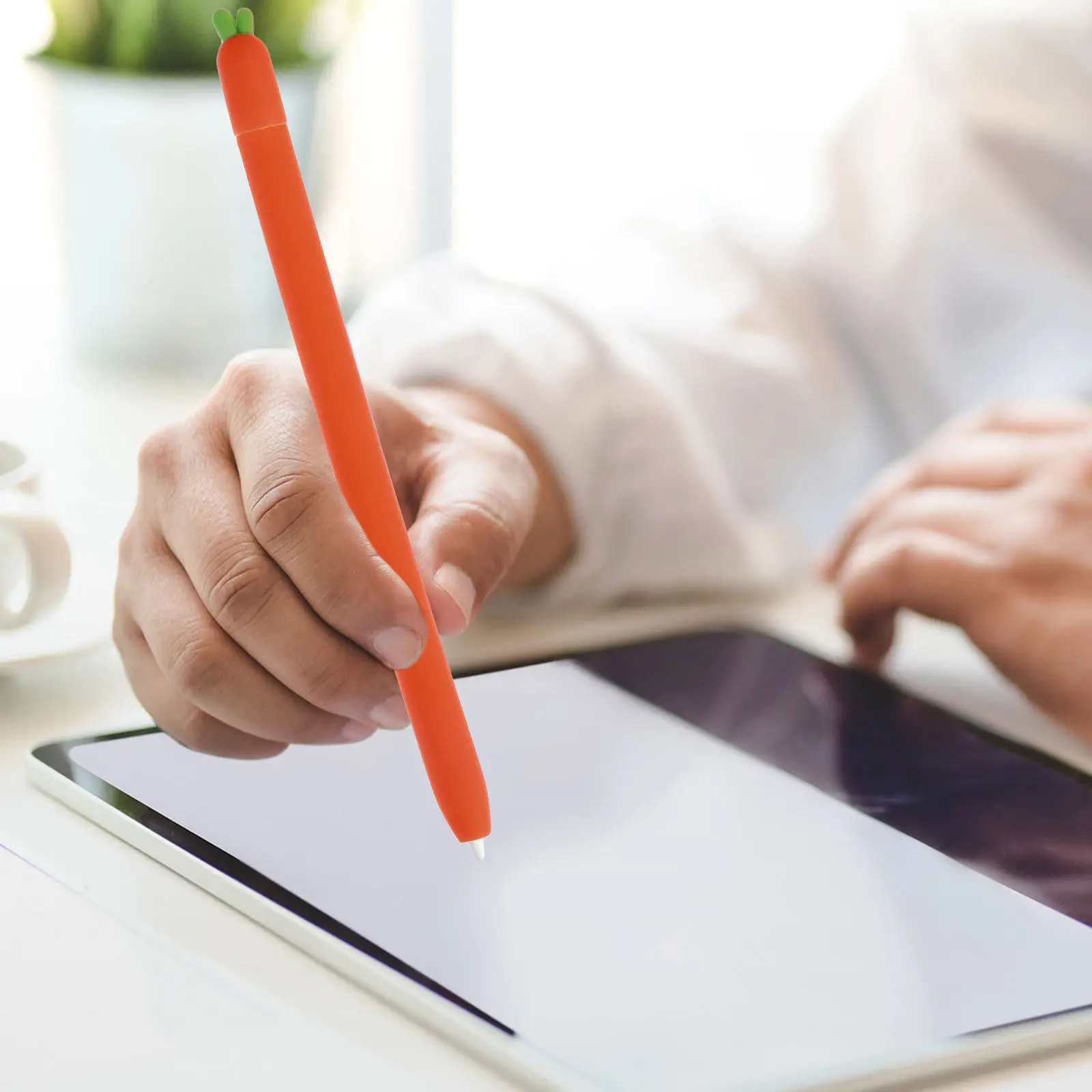 1Pcs Silicone Stylus Pen Holder Sleeve Anti-Slip Cartoon Design Compatible Pencil 2 Protective Case Touchscreen Stylus
1Pcs Silicone Stylus Pen Holder Sleeve Anti-Slip Cartoon Design Compatible Pencil 2 Protective Case Touchscreen Stylus