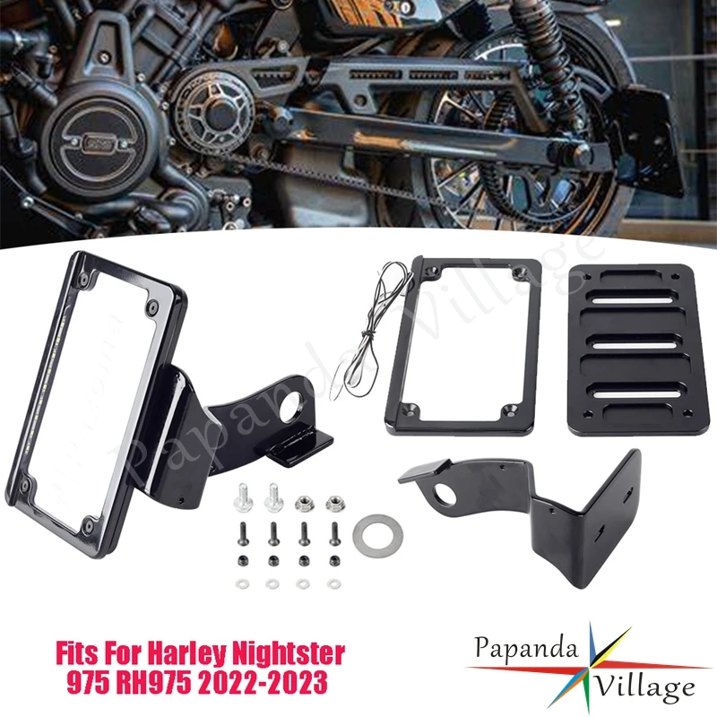 Для Harley Nightster 975 RH975 22-2023 модифицированный мотоциклетный фотоэлемент Боковое крепление Кронштейн номерного знака Рамка держатель номерного знака
Для Harley Nightster 975 RH975 22-2023 модифицированный мотоциклетный фотоэлемент Боковое крепление Кронштейн номерного знака Рамка держатель номерного знака