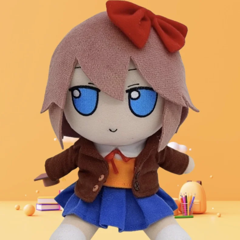 Stuffed 20cm Anime Doki Doki Literature Club! Sayori Set Sitting Posture Plush Cotton Doll Toy for Kids Adults Birthday Gifts
Stuffed 20cm Anime Doki Doki Literature Club! Sayori Set Sitting Posture Plush Cotton Doll Toy for Kids Adults Birthday Gifts