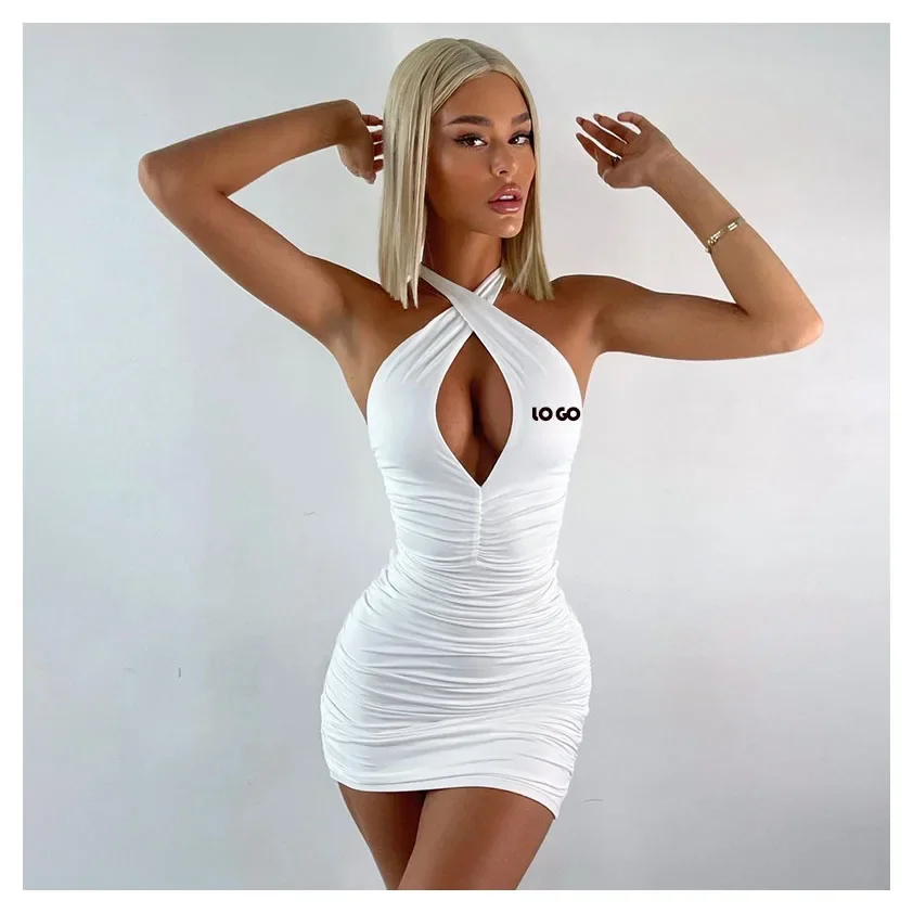 Customized LOGO Summer New Solid Color Cross Pleated Dress Sexy Wrap Hip Skirt Wholesale
Customized LOGO Summer New Solid Color Cross Pleated Dress Sexy Wrap Hip Skirt Wholesale