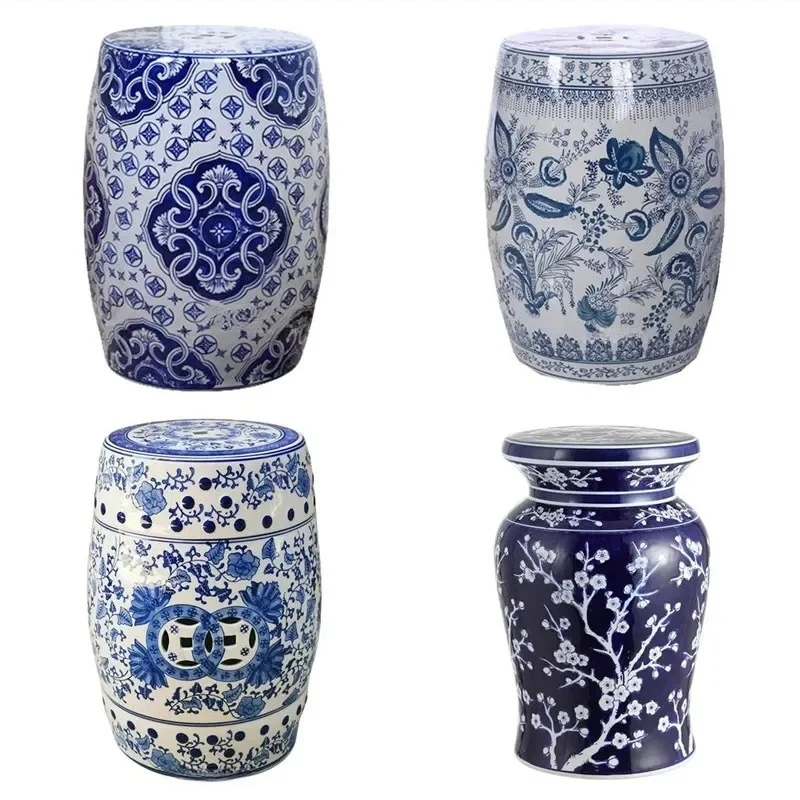 %%Hand Drawn Blue and White Porcelain Shoe Changing Stool Ceramic Drum Bathroom Neoclassical Imitation Sitting Stool Low Round
%%Hand Drawn Blue and White Porcelain Shoe Changing Stool Ceramic Drum Bathroom Neoclassical Imitation Sitting Stool Low Round