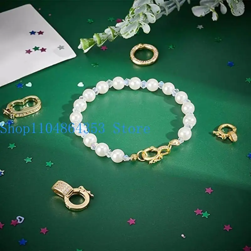 652F Interchangeable Pendant Bail Clasp Inlaid Zircon Shortener Clasp Connector Jewelry Dangle Crafts Making Supplies
652F Interchangeable Pendant Bail Clasp Inlaid Zircon Shortener Clasp Connector Jewelry Dangle Crafts Making Supplies