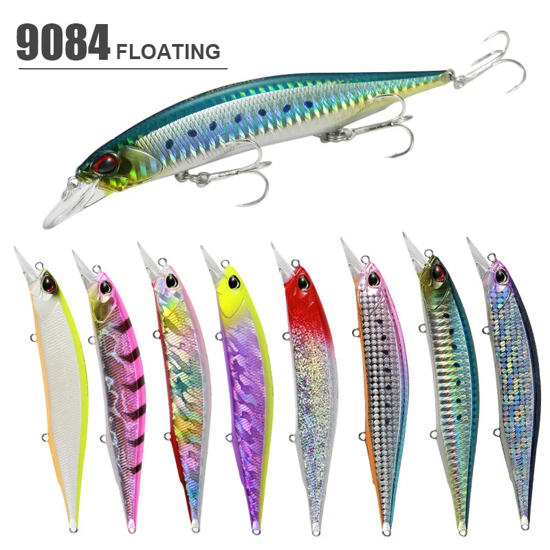 Big Minnow Fishing Lure 12cm 17g 3d Eyes Wobbler Floating Crankbait Trolling Artificial Hard Bait Pesca Sea Fishing Tackle
Big Minnow Fishing Lure 12cm 17g 3d Eyes Wobbler Floating Crankbait Trolling Artificial Hard Bait Pesca Sea Fishing Tackle