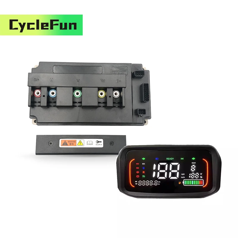 VOTOL EM150S EM-150 275A Boost FOC Sine Wave BLDC Controller With N7 Display For QS138 4KW Mid Drive Electric Motorcycle Scooter
VOTOL EM150S EM-150 275A Boost FOC Sine Wave BLDC Controller With N7 Display For QS138 4KW Mid Drive Electric Motorcycle Scooter