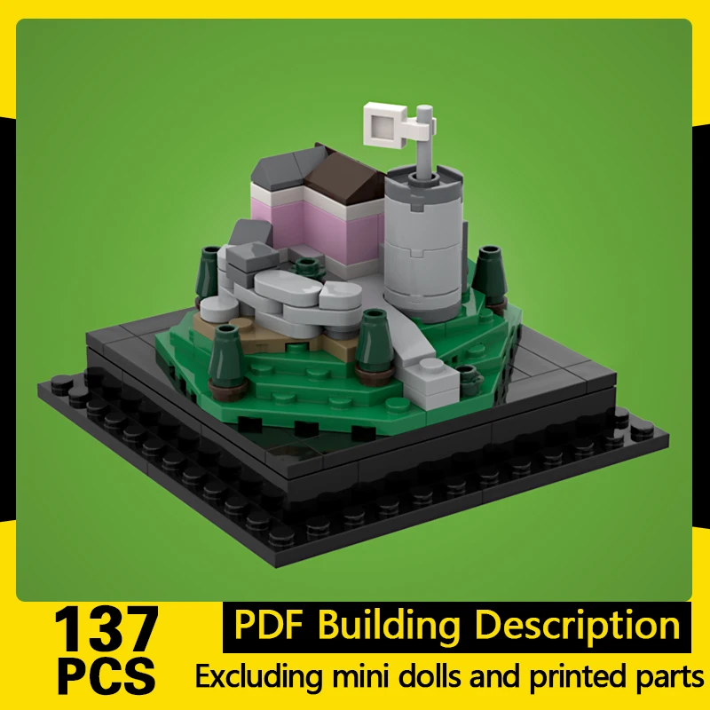 Medieval Castle Model MOC Building Bricks Mountain Castle Diorama Modular Technology Gifts Holiday Assemble Children Toys Suit
Medieval Castle Model MOC Building Bricks Mountain Castle Diorama Modular Technology Gifts Holiday Assemble Children Toys Suit