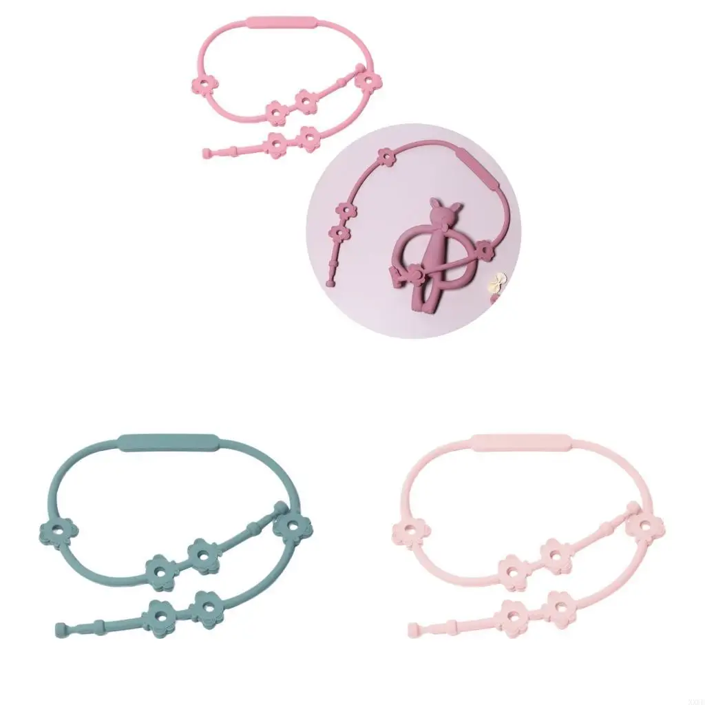 XXFE Pacifier Clip Chain for Infant Use Silicone Clip for Walks and Home
XXFE Pacifier Clip Chain for Infant Use Silicone Clip for Walks and Home