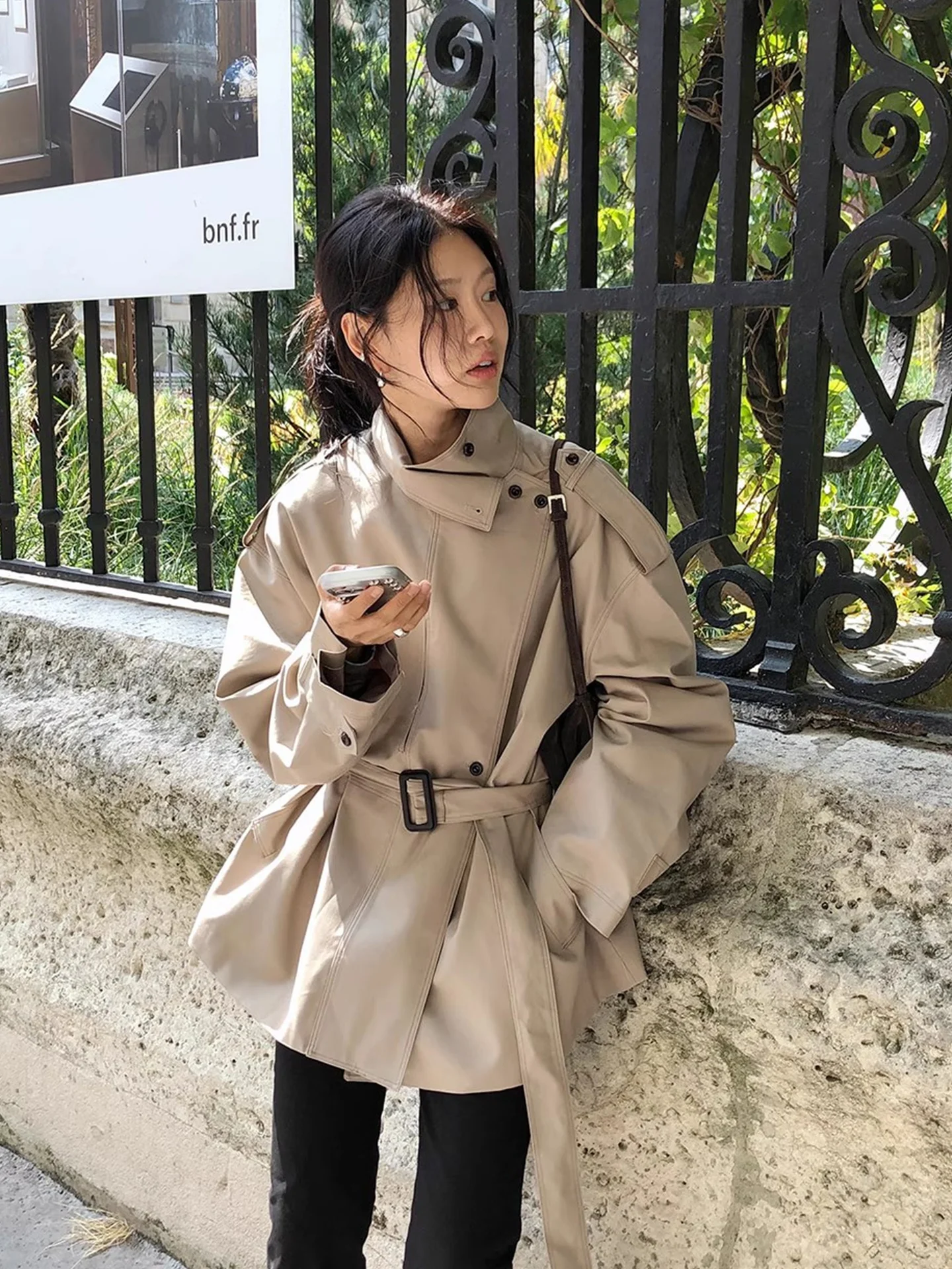 Женское ветровка Ele ort Sle с воротником-стойкой и пуговицами, цветной топ для похудения на осень
Женское ветровка Ele ort Sle с воротником-стойкой и пуговицами, цветной топ для похудения на осень