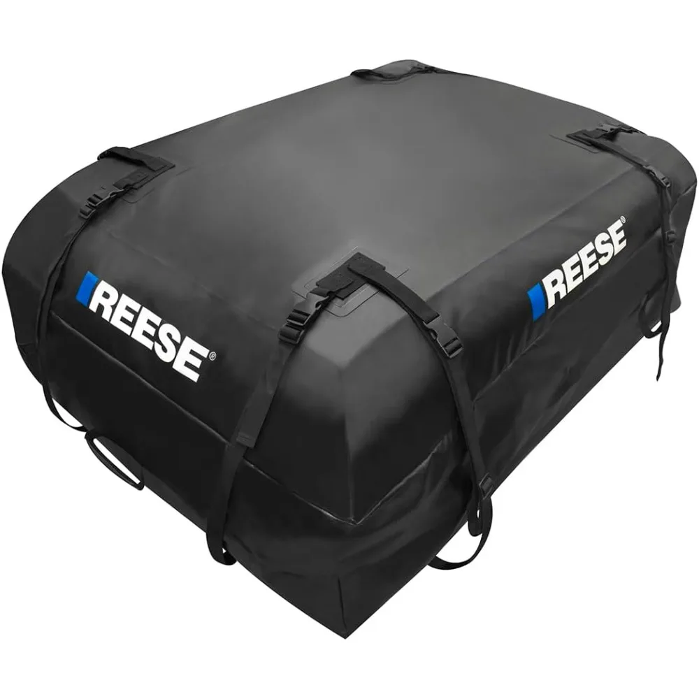 REESE 59007 Waterproof Rooftop Cargo Carrier Bag for Cars, SUVs or Trucks with/Without Roof Racks, 22 Cubic Feet, Heavy Duty 840
REESE 59007 Waterproof Rooftop Cargo Carrier Bag for Cars, SUVs or Trucks with/Without Roof Racks, 22 Cubic Feet, Heavy Duty 840