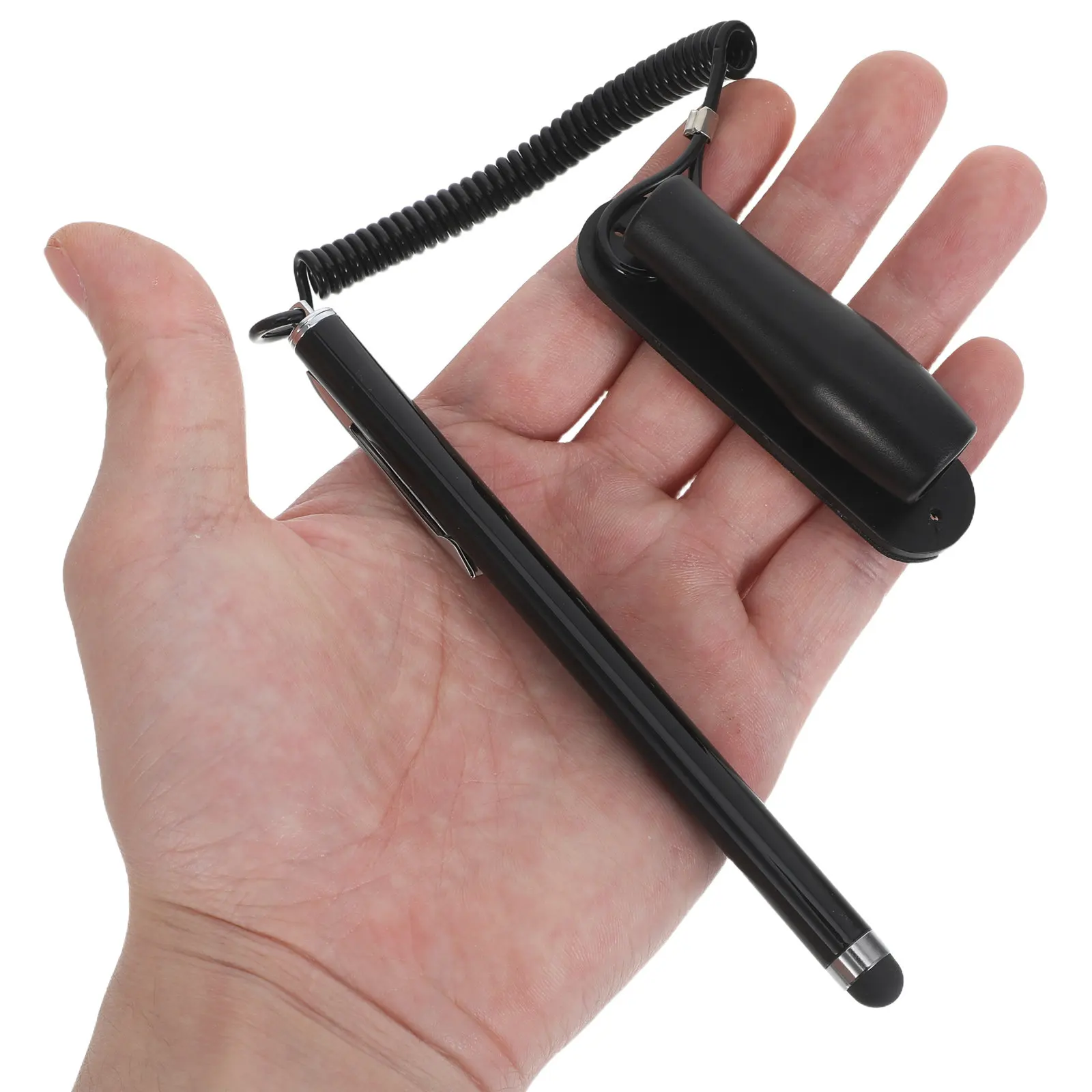 2Pcs Capacitive Touch Pen with Spring Coil Lanyard Universal Stylus for Tablets Phones Laptop Accurate Drawing Note-Taking
2Pcs Capacitive Touch Pen with Spring Coil Lanyard Universal Stylus for Tablets Phones Laptop Accurate Drawing Note-Taking