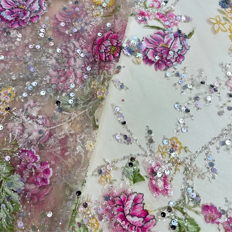 French fashion plain embroidered beaded tube sequin embroidered mesh lace fabric, African embroidered beaded lace fabric
French fashion plain embroidered beaded tube sequin embroidered mesh lace fabric, African embroidered beaded lace fabric
