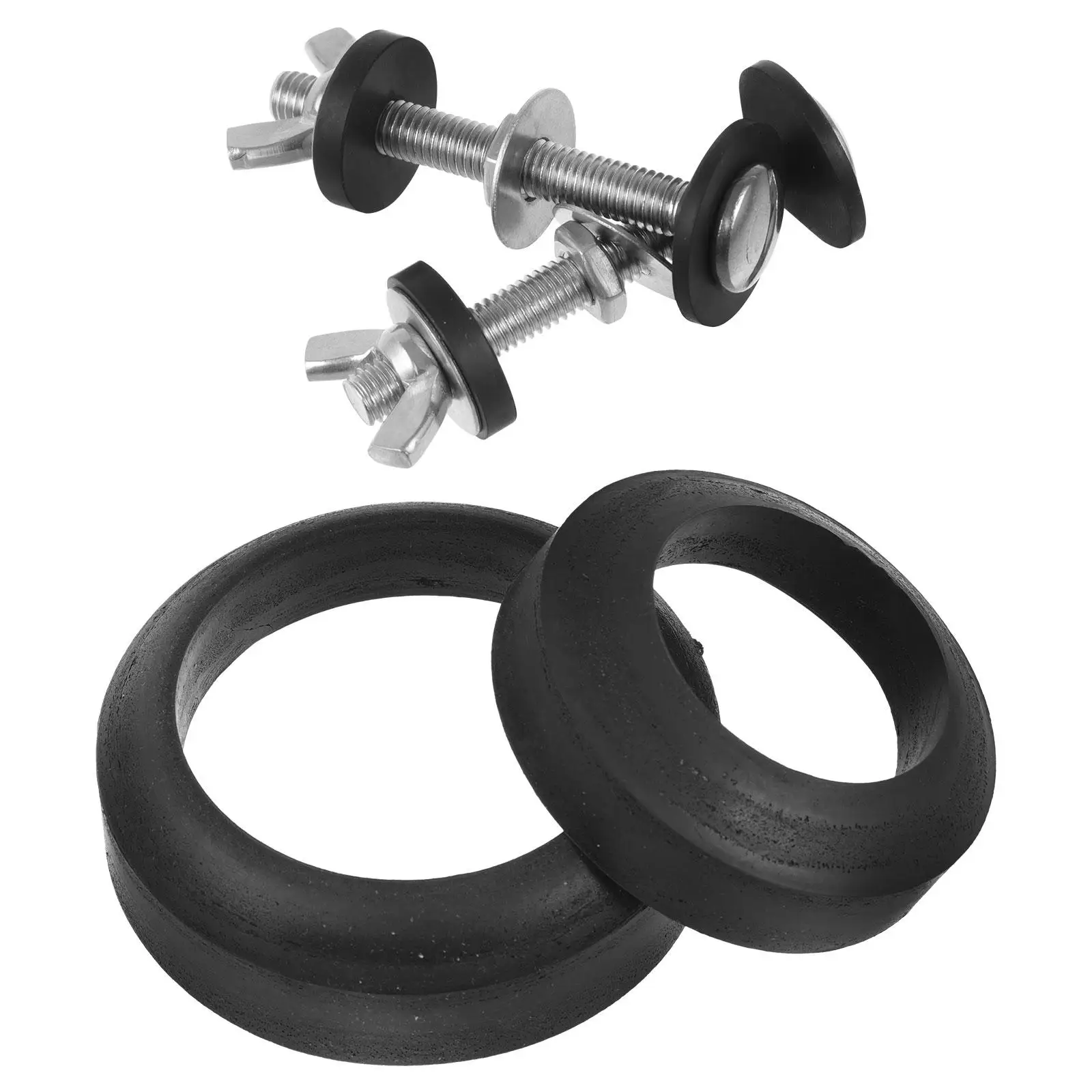 Toilet Tank Fixing Bolts Stainless Steel Potty Seat Replacement Kit Round Shape Water Leakage Prevention Compatible Parts
Toilet Tank Fixing Bolts Stainless Steel Potty Seat Replacement Kit Round Shape Water Leakage Prevention Compatible Parts
