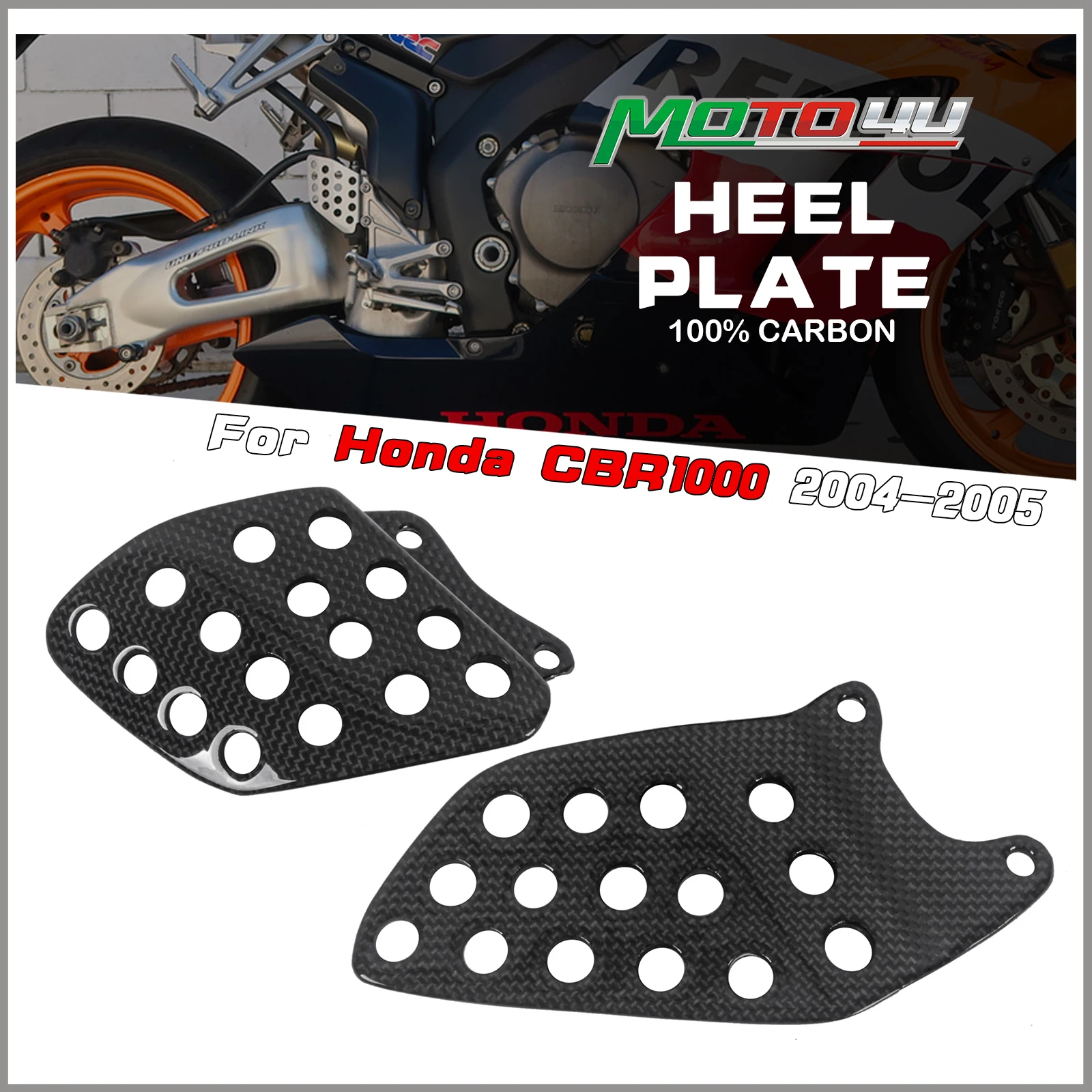 Для Honda CBR1000 CBR 1000 2004 2005 2006, 100% углеродное волокно, полотняное плетение, защита пятки мотоцикла, задняя пластина, защита для подножки
Для Honda CBR1000 CBR 1000 2004 2005 2006, 100% углеродное волокно, полотняное плетение, защита пятки мотоцикла, задняя пластина, защита для подножки