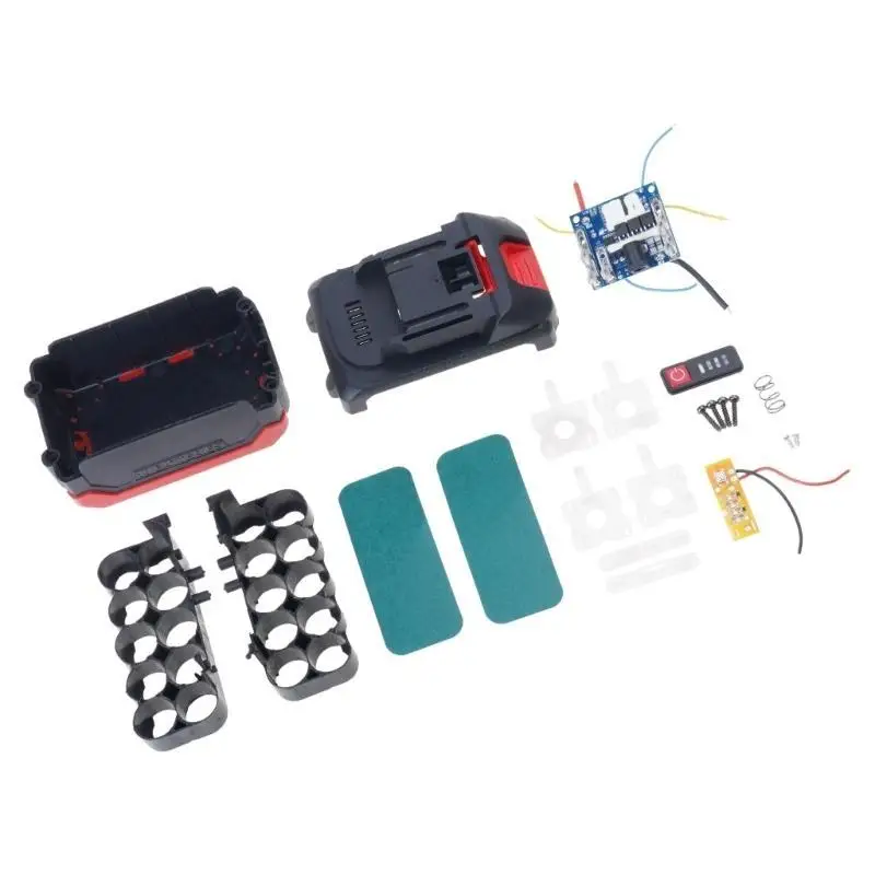 652F ABS Plastic Battery Case For Power Tool Accessories 10/15/20 Cores Shell With Short Circuits Protections Burning Management
652F ABS Plastic Battery Case For Power Tool Accessories 10/15/20 Cores Shell With Short Circuits Protections Burning Management