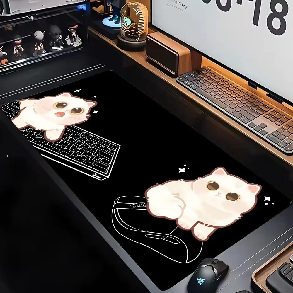 Cartoon cat Mouse Pad Mouse Pads For Desk, Gaming Mouse Pad, with Stitched Edges and Non-Slip Rubber Base
Cartoon cat Mouse Pad Mouse Pads For Desk, Gaming Mouse Pad, with Stitched Edges and Non-Slip Rubber Base