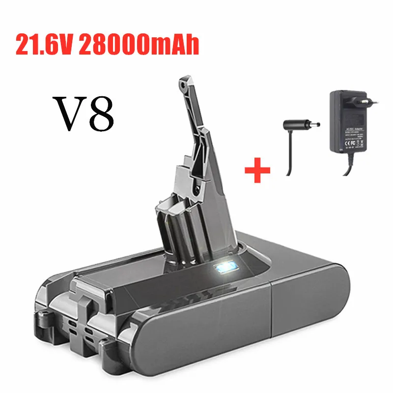 V8 21,6 V 28000mAh сменная батарея V8 совершенно бесшнурковый пылесос ручной пылесос V8 перезаряжаемая батарея + зарядное устройство
V8 21,6 V 28000mAh сменная батарея V8 совершенно бесшнурковый пылесос ручной пылесос V8 перезаряжаемая батарея + зарядное устройство