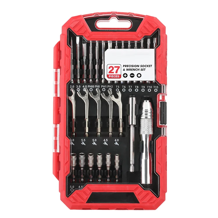 27 PCS Portable Precision Phone Repair Ratchet Torque Tools Chrome Screwdriver Set Kit Head Steel Finish Metal Handle
27 PCS Portable Precision Phone Repair Ratchet Torque Tools Chrome Screwdriver Set Kit Head Steel Finish Metal Handle