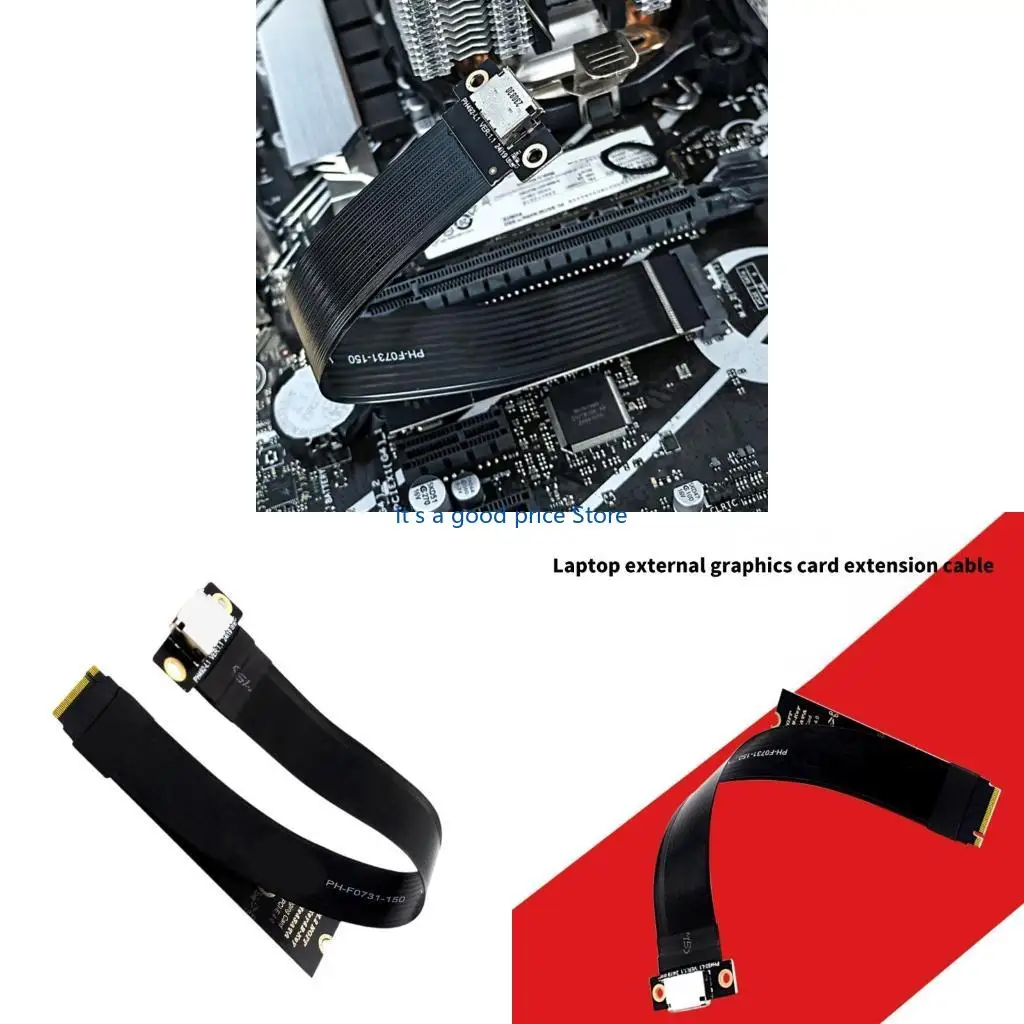 M.2 NVMe to Oculink SFF-8611 SFF-8612 Extension Cable for Clean and Efficient PC Setting with Easy Installation
M.2 NVMe to Oculink SFF-8611 SFF-8612 Extension Cable for Clean and Efficient PC Setting with Easy Installation