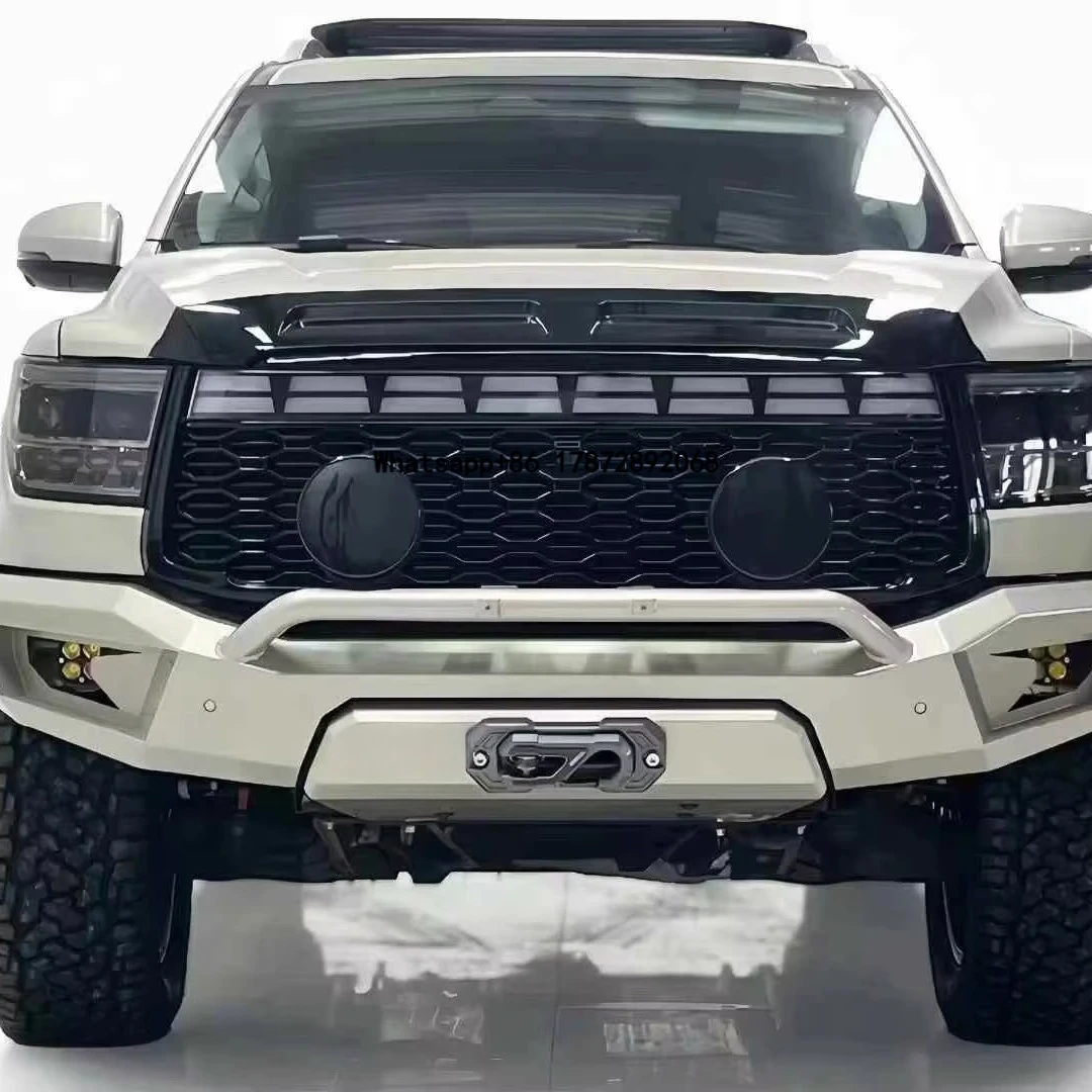 ABS Plastic Brand-New Upgraded Front Grille for GWM Tank 500 with LED Lights and Steering Function Retrofit
ABS Plastic Brand-New Upgraded Front Grille for GWM Tank 500 with LED Lights and Steering Function Retrofit