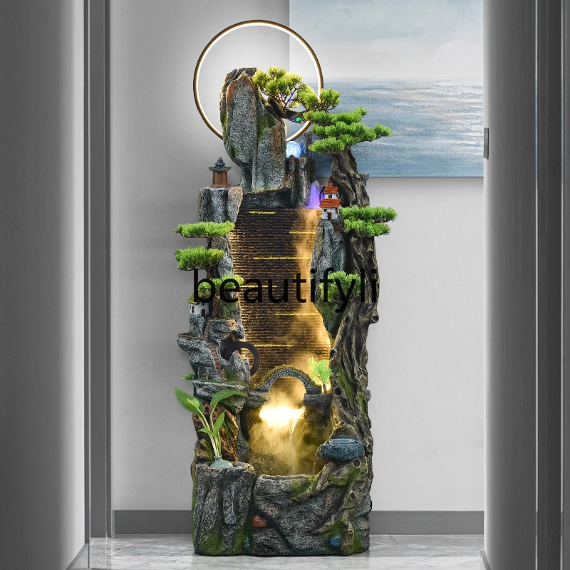 Rockery flowing water fountain circulating water landscaping decoration office courtyard living room
Rockery flowing water fountain circulating water landscaping decoration office courtyard living room