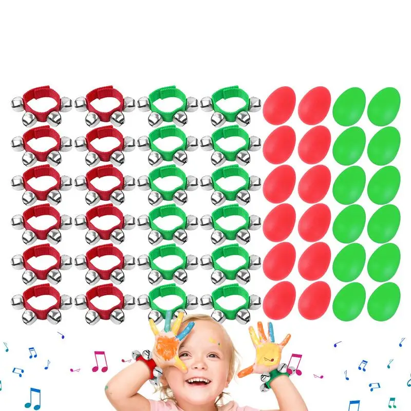 Музыкальный браслет на запястье Jingle Bells, музыкальный браслет, музыкальные колокольчики, музыкальные игрушки, перкуссионный инструмент, Забавный шейкер для яиц
Музыкальный браслет на запястье Jingle Bells, музыкальный браслет, музыкальные колокольчики, музыкальные игрушки, перкуссионный инструмент, Забавный шейкер для яиц